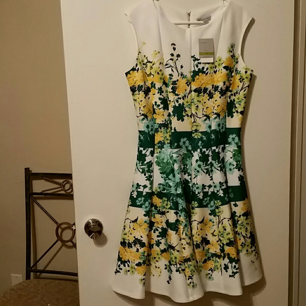 Beautiful multi-colored dress. Still has tags.
